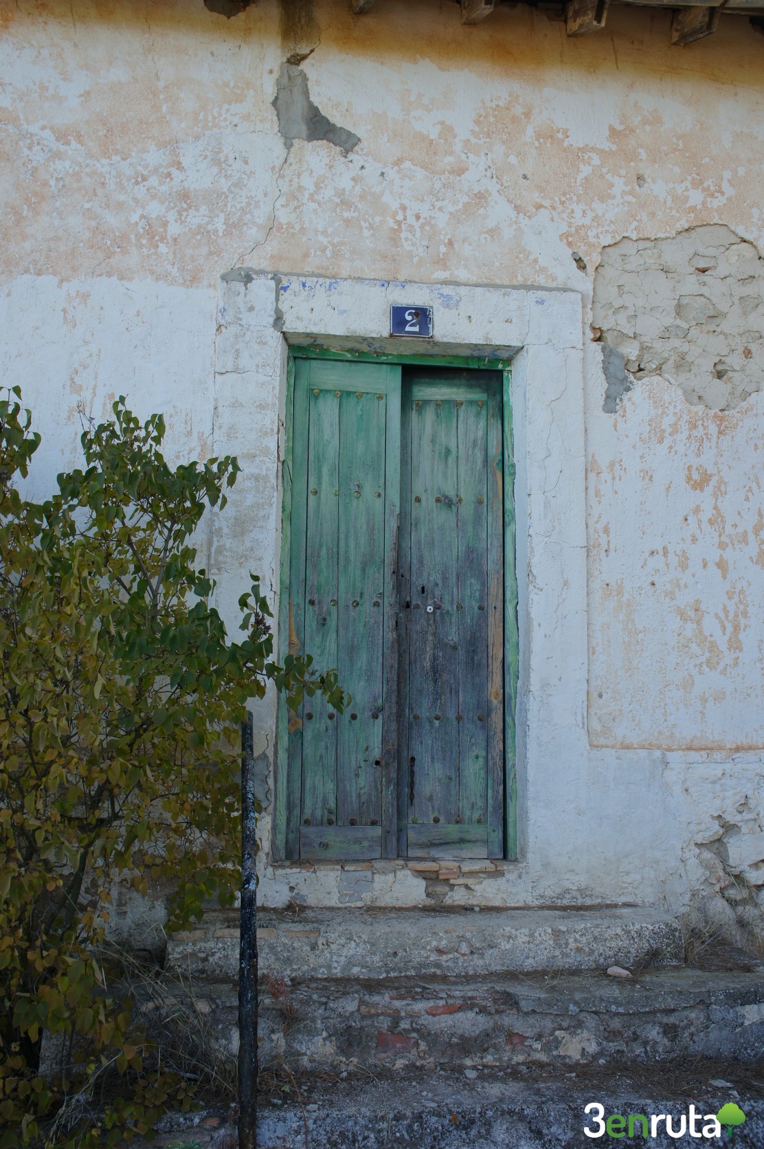 Puerta de entrada a una de las casas de los colonos (concretamente de uno de nuestros antepasados).