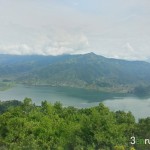 Lago Phewa Tal desde Pagoda Paz Mundial