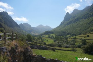 Valle por el que subiremos durante nuestra ruta