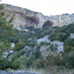 Vista de la cueva