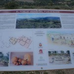 Panel informativo del poblado del Puig