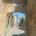 Acceso al monasterio de Pedralbes