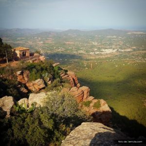 Ermita del Garbí desde el mirador