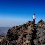 Camino al Mirador de Pico Viejo en el Teide