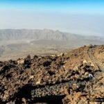 Camino al Mirador de Pico Viejo en el Teide