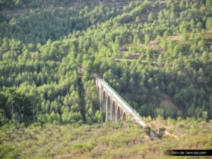 Puente de las siete lunas en la via verde de Alcoy