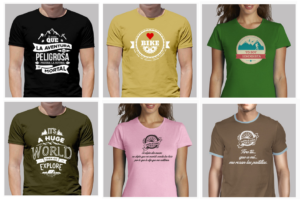 Camisetas ciclismo, senderismo y montaña