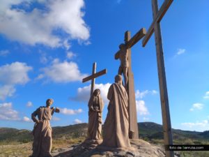 Representación de Jesus crucificado