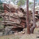 Bonitas formas de roca en el Valle de Ligros