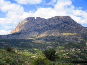 El Puig Campana desde Sierra Cortina