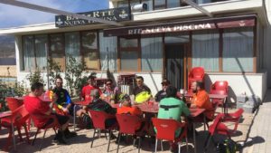 Fin de ruta y cerveza bien ganada