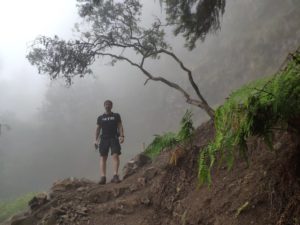 La niebla nos acompaña en gran parte de la ruta