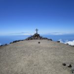 Pico de la Nieve con el Teide y la Gomera al Fondo