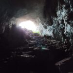 Boca de la cueva de la Galera