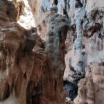 Todavía quedan formaciones espectaculares en el interior de la cueva